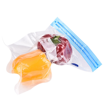 Zak van de de Zakken Vacuümritssluiting van het polypropyleen de Plastic Resealable Voedsel met Klep