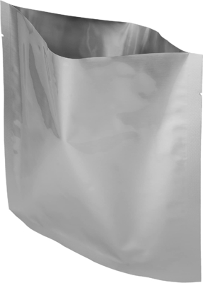 Zilveren Mylar platte zakken Aluminiumfolie verpakkingstas BPA-vrij