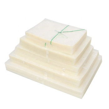 QS SGS Drie van het de Verzegelaarvoedsel van de Kantenverbinding Vacuüm van de de Zakkenschok van de het Vlees Plastic Opslag Zak 7cm*10cm
