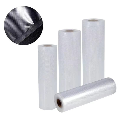 Nylon Pe Plastic Zakken Reliëf Vacuüm Rollen Voor Vacuüm Seal Pouches Voedselopslag
