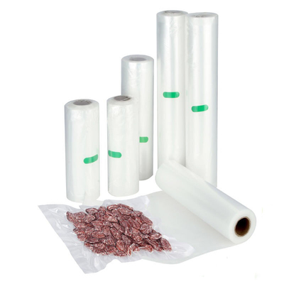 PE PA Vaccum Seal Roll Plastic reliëf Vacuüm Sealer Zakken Rollen Voor Magnetron