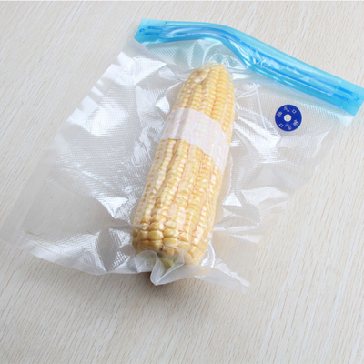 Opnieuw te gebruiken van de de Ritssluitingsverbinding van BPA Vrije Vacuüm van de de Zakken Resealable Lucht de Klep Dubbele Laag