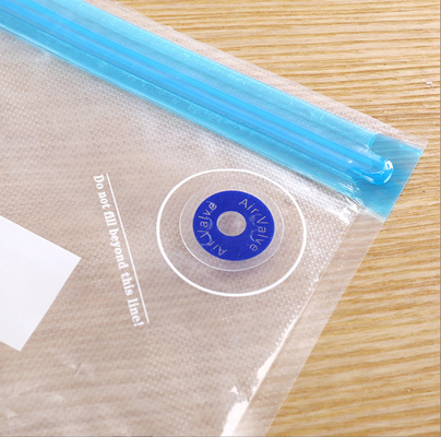 Food Vauum Storage Zip Lock Sous Vide Bags PA PE Handle Pump Bags Reliëf