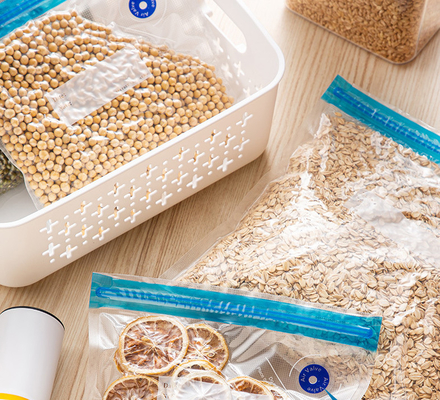 China Vacuüm Plastic Sous Vide Zak BPA Gratis Dubbellaags Ritsen