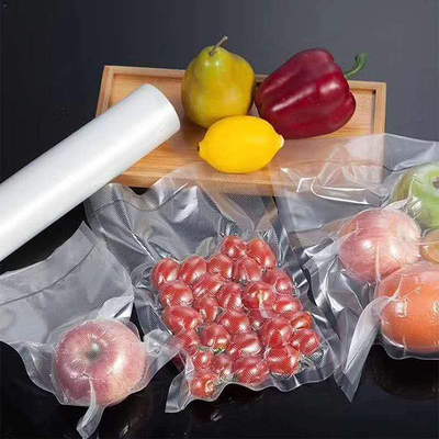 Fabriekstextuur Vacuümzakken Bpa-vrij Food Saver Vacuümzak met reliëf in reliëf 2 rollen