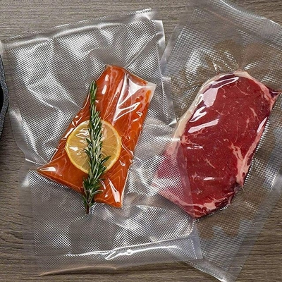 Volledig Mesh External Vacuum Packaging Rolls-In reliëf gemaakt de Verzegelaarbroodje van het Voedselbehoud