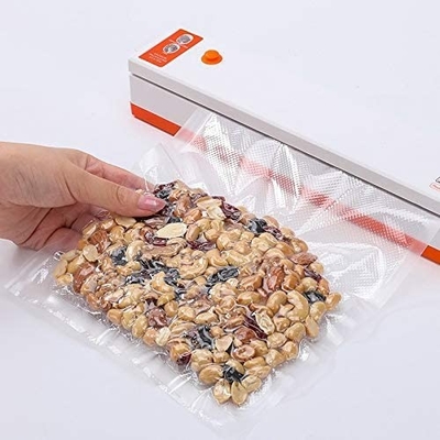 Heavy Duty 2 Pack Rollen PE PA Voedselopslag Reliëf Vacuüm Sealer Zakken Rollen