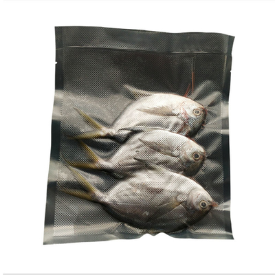 Vacuüm Resealable de Ritssluitingszak Zwart Achter Duidelijk Front Nylon Pouch van de douanedruk