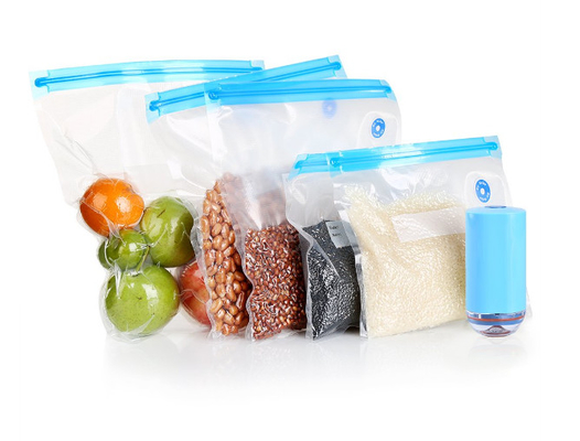 Sealed Bags Uarter Vacuüm Food Bags Herbruikbare Meat Saver Sous Vide