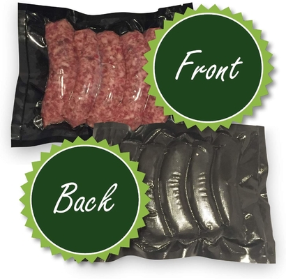 Van de de Opslag de Zwarte Verzegelaar van de polypropyleendiepvriezer Zak van de de Zakkenqs Plastic Vacuümverzegelaar