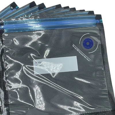 SGS van de Ritssluitingszakken van het Keuken de Blauwe Voedsel Vacuümzakken van Sous Vide voor Kooktoestellen