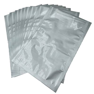 De Zakkensgs van de Mylar vlak Resealable Metaal Vacuümverzegelaar Hitte - verbindingszakken
