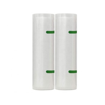 2-pack Sous Vide-vacuümzakken met eigen logo Kernels Gladde voedselopslagrollen