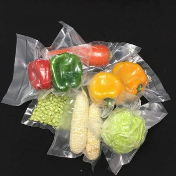 Food Grade Transparante Hersluitbare Voedsel Vacuüm Sealer Zakken Aangepast Logo