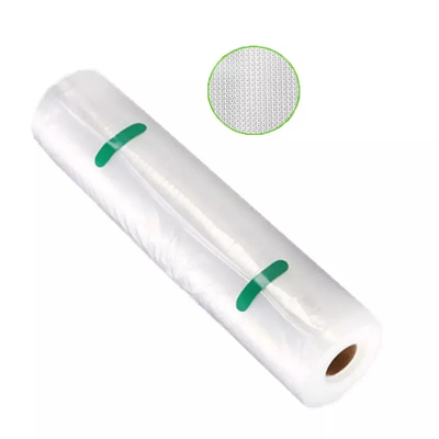 OEM Nylon Geweven Vacuüm Sealer Plastic Zakken Voedsel Saver Roll Aangepaste Lengte
