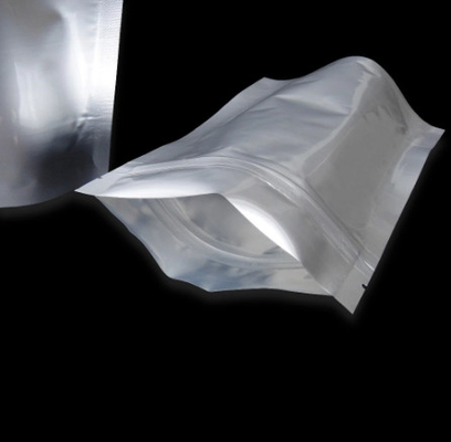 Matte aluminiumfolieverpakking Ritssluitingszak Mylar-opslagzak voor voedsel