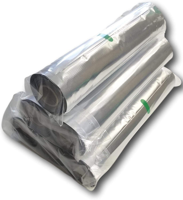 Premium Silver Extured Mylar Vacuüm Sealer Zakken Voedselopslag Aluminiumfolie Zakjes