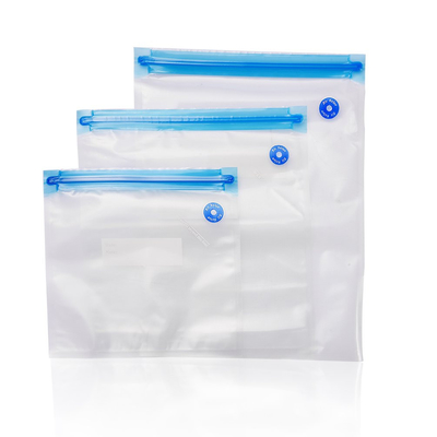 PE PA Voedsel Herbruikbare Sous Vide Zakken CE Vacuüm Sealer Rits Zakken BPA-vrij