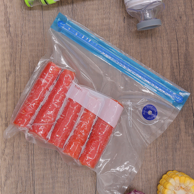 BPA-vrije Sous Vide-zakken voor levensmiddelen SGS-vacuümzakken met ritssluiting