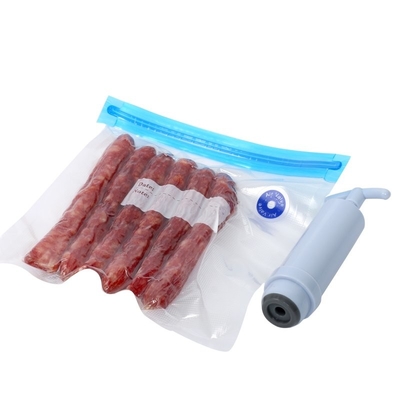 QS Sous Vide-zakken voor plastic opslag BPA-vrije zakken met ritssluiting