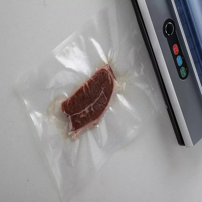 Op maat gemaakte BPA-vrije nylon vacuümzakken met getextureerde maaltijdbereiding en sous vide