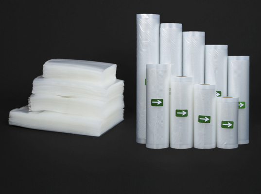 PA PE Vacuüm Opbergzakken Voor Voedsel Saver BPA Gratis Plastic Vacuüm Seal Rolls