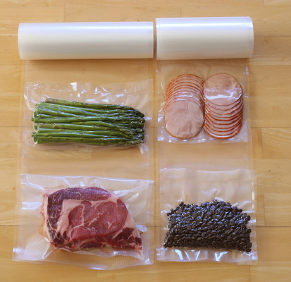 Food Grade Nylon Transparante Vacuümzak Rolt Geweven Plastic Vers Voedsel