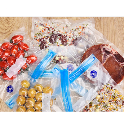 Sous Vide Één Vacuüm van de de Lagenritssluiting van de de Verzegelaar Plastic Zak van de Manierklep Dubbele het Voedselzakken
